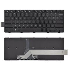 Dell Vostro 14-3445 3446, 3458, 3459 Notebook Klavye -Siyah / TR