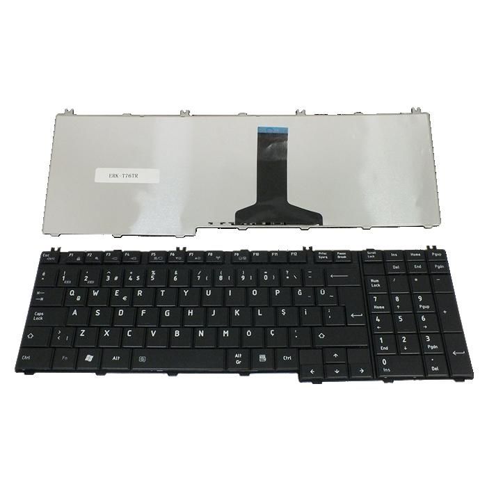 Toshiba Tecra A11-15Z Notebook Klavyesi (Siyah TR)