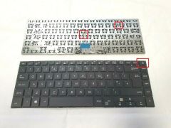 Asus S510UN-BR128T S510UN-BR140T Klavye - Tuş Takımı / Siyah TR